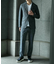 【COLE HAAN/コール ハーン】別注 トリコットメッシュデニムプリントジャケット＜吸水速乾/EASY CARE＞