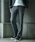 【COLE HAAN/コール ハーン】別注 トリコットメッシュデニムプリント ストレッチパンツ＜吸水速乾/EASY CARE＞