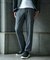 【COLE HAAN/コール ハーン】別注 トリコットメッシュデニムプリント ストレッチパンツ＜吸水速乾/EASY CARE＞