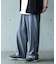 *WEB限定 テーパードリラックスワイドパンツ