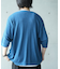＊WEB限定 シアーストライプルーズフィット5分袖カーディガン