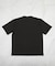 ストライプウェーブジャガード VネックTシャツ