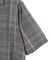 マドラスチェックコットンオープンカラーシャツ