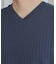 ツイストストライプJQDVネックT