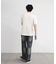 ヘリンボーンジャガードヘンリーネックTシャツ