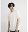ヘリンボーンジャガードヘンリーネックTシャツ