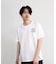 スラブフロッキーロゴプリントＴシャツ