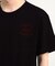 スラブフロッキーロゴプリントＴシャツ