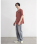 スラブフロッキーロゴプリントＴシャツ