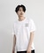 スラブフロッキーロゴプリントＴシャツ