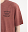 スラブフロッキーロゴプリントＴシャツ