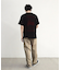 スラブフロッキーロゴプリントＴシャツ