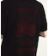 スラブフロッキーロゴプリントＴシャツ