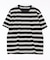 ジャガードボーダーTシャツ