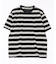 ジャガードボーダーTシャツ