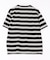 ジャガードボーダーTシャツ