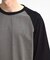古着風ウォッシュ加工ラグランTシャツ