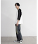 古着風ウォッシュ加工ラグランTシャツ