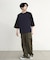 古着風ウォッシュ加工ラグランTシャツ