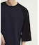 古着風ウォッシュ加工ラグランTシャツ