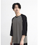 古着風ウォッシュ加工ラグランTシャツ