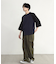 古着風ウォッシュ加工ラグランTシャツ