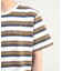 ダメージ加工ボーダーTシャツ