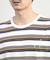 ダメージ加工ボーダーTシャツ