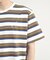 ダメージ加工ボーダーTシャツ