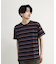ダメージ加工ボーダーTシャツ