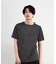 ストライプジャガード杢Tシャツ