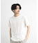 ストライプジャガード杢Tシャツ