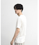 ストライプジャガード杢Tシャツ