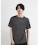 ストライプジャガード杢Tシャツ