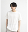 ストライプジャガード杢Tシャツ
