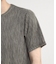 ストライプジャガード杢Tシャツ