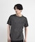 ストライプジャガード杢Tシャツ