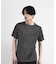 ストライプジャガード杢Tシャツ