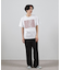 ダメージ加工ロゴプリントTシャツ