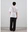 ダメージ加工ロゴプリントTシャツ