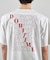 ダメージ加工ロゴプリントTシャツ
