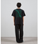 ダメージ加工ロゴプリントTシャツ