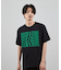 ダメージ加工ロゴプリントTシャツ