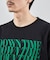 ダメージ加工ロゴプリントTシャツ