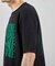 ダメージ加工ロゴプリントTシャツ
