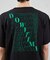 ダメージ加工ロゴプリントTシャツ