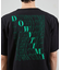 ダメージ加工ロゴプリントTシャツ