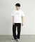 カットオフロゴプリント刺?Ｔシャツ