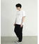 カットオフロゴプリント刺?Ｔシャツ