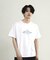 カットオフロゴプリント刺?Ｔシャツ